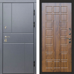 Входная дверь Termo-Door Вертикаль Grey - Престиж дуб