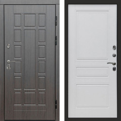 Входная дверь Termo-Door Виргиния Венге - Классика белый матовый