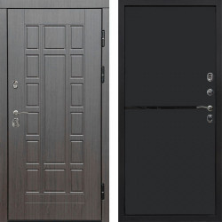 Входная дверь Termo-Door Виргиния Венге - Нео Black