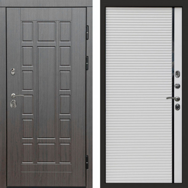 Входная дверь Termo-Door Виргиния Венге - Porte white
