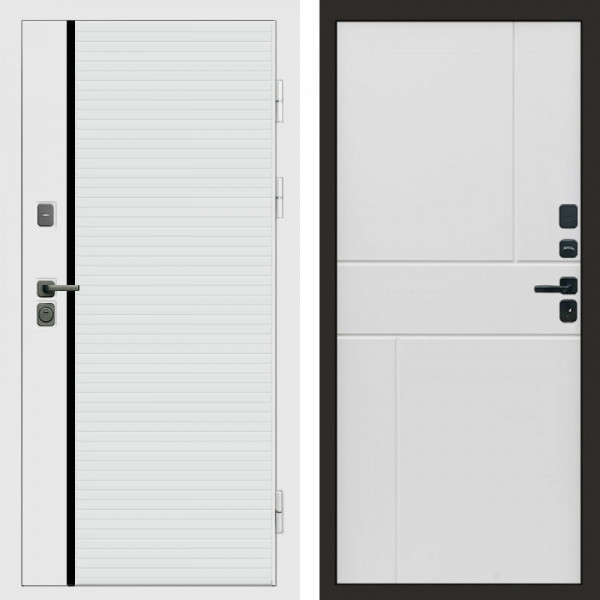 Входная дверь Termo-Door White Line - Горизонт белый
