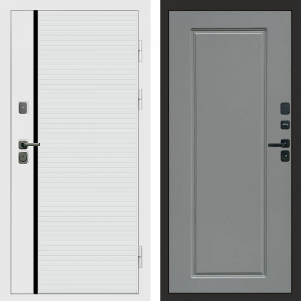 Входная дверь Termo-Door White Line - Гранд Grey софт