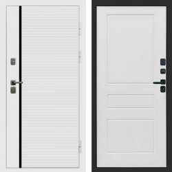 Входная дверь Termo-Door White Line - Классика белое дерево