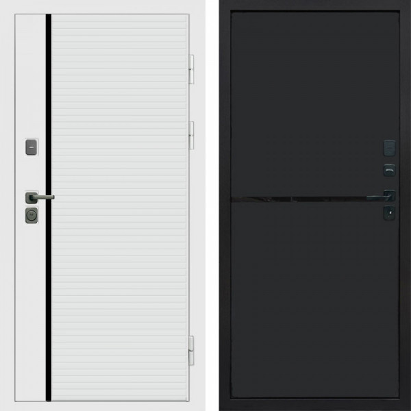 Входная дверь Termo-Door White Line - Нео Black