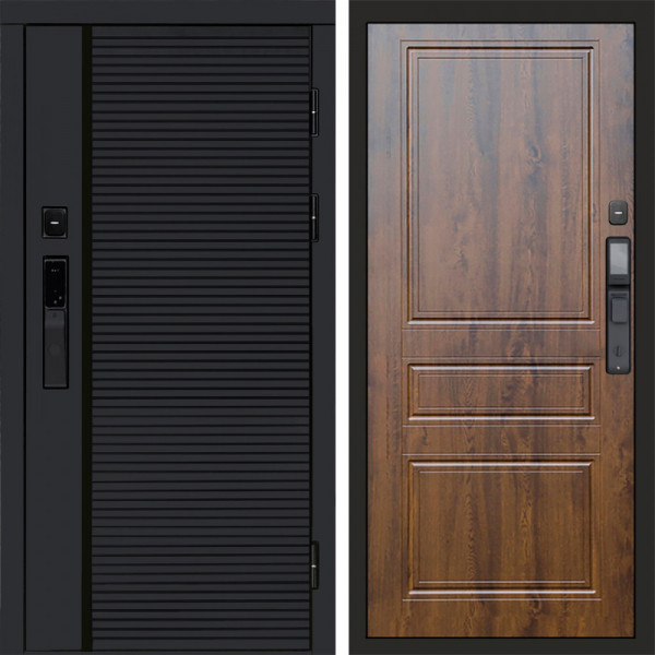 Входная дверь Termo-Door Смарт Black Line - Классика дуб