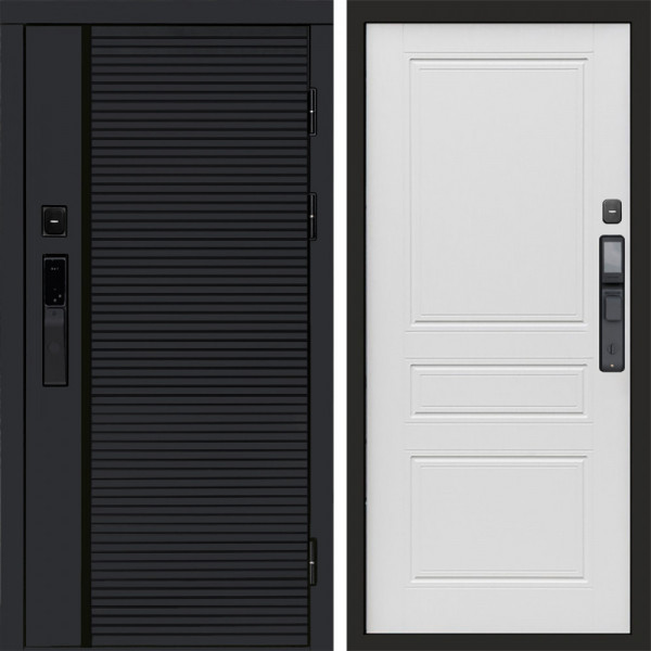 Входная дверь Termo-Door Смарт Black Line - Классика лиственница