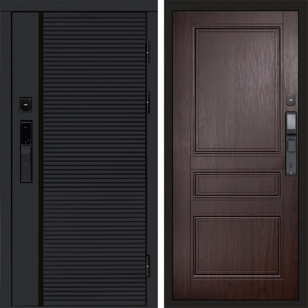 Входная дверь Termo-Door Смарт Black Line - Классика венге