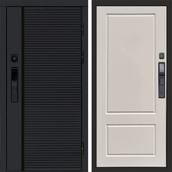 Входная дверь Termo-Door Смарт Black Line - Марсель Слоновая кость