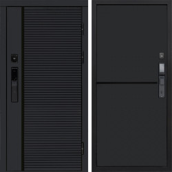 Входная дверь Termo-Door Смарт Black Line - Нео Black