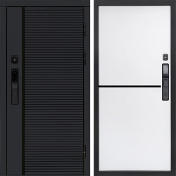 Входная дверь Termo-Door Смарт Black Line - Нео White