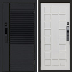 Входная дверь Termo-Door Смарт Black Line - Престиж бежевый матовый