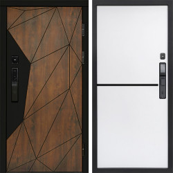 Входная дверь Termo-Door Смарт Геометрия - Нео White