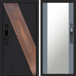 Входная дверь Termo-Door Смарт Нова - Зеркало Grey Софт