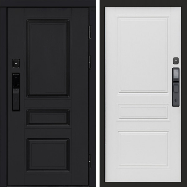 Входная дверь Termo-Door Смарт Орегон Black - Классика лиственница