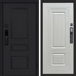 Входная дверь Termo-Door Смарт Орегон Black - Мадрид Лиственница