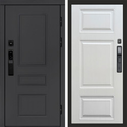 Входная дверь Termo-Door Смарт Орегон Графит - Лион Лиственница