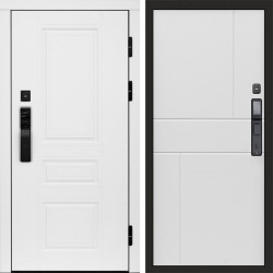 Входная дверь Termo-Door Смарт Орегон White - Горизонт белый