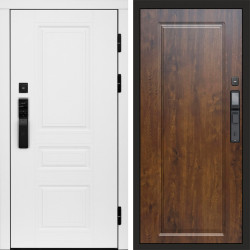 Входная дверь Termo-Door Смарт Орегон White - Гранд Дуб