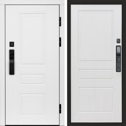 Входная дверь Termo-Door Смарт Орегон White - Классика белое дерево