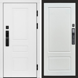 Входная дверь Termo-Door Смарт Орегон White - Марсель Белый софт