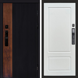 Входная дверь Termo-Door Смарт Престиж - Марсель Белый софт