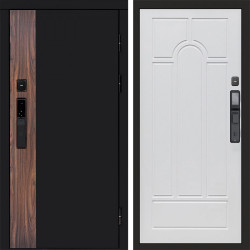 Входная дверь Termo-Door Смарт Тор - Арка белое дерево
