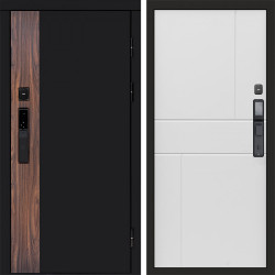 Входная дверь Termo-Door Смарт Тор - Горизонт белый
