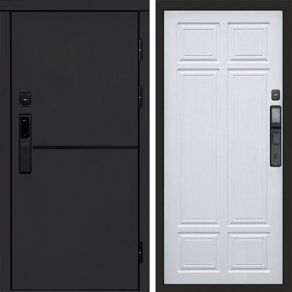 Входная дверь Termo-Door Смарт Тренд Black - Без серии Лиственница премиум
