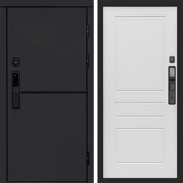 Входная дверь Termo-Door Смарт Тренд Black - Классика лиственница