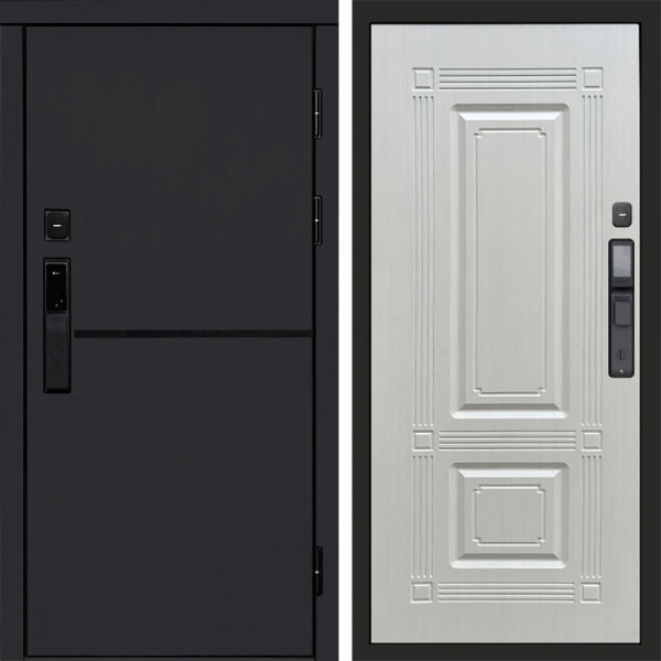 Входная дверь Termo-Door Смарт Тренд Black - Мадрид Лиственница