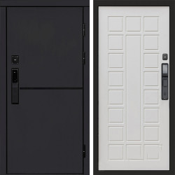 Входная дверь Termo-Door Смарт Тренд Black - Престиж бежевый матовый