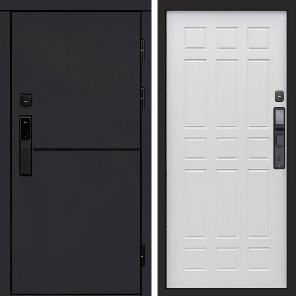 Входная дверь Termo-Door Смарт Тренд Black - Спарта лиственница