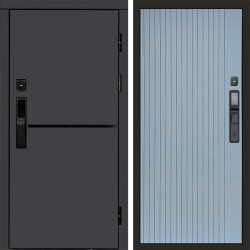 Входная дверь Termo-Door Смарт Тренд Графит - Flat Grey софт