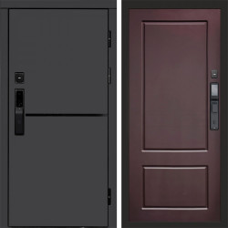 Входная дверь Termo-Door Смарт Тренд Графит - Марсель Шоколад
