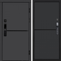Входная дверь Termo-Door Смарт Тренд Графит - Нео Графит