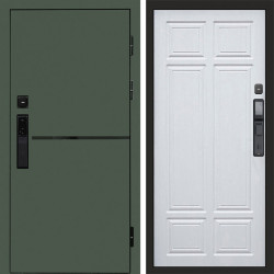 Входная дверь Termo-Door Смарт Тренд Green - Без серии Лиственница премиум