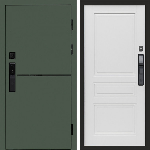 Входная дверь Termo-Door Смарт Тренд Green - Классика лиственница