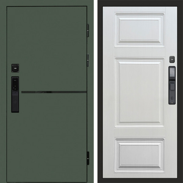 Входная дверь Termo-Door Смарт Тренд Green - Лион Лиственница