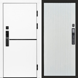 Входная дверь Termo-Door Смарт Тренд White - Flat Белый софт