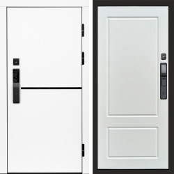 Входная дверь Termo-Door Смарт Тренд White - Марсель Белый софт
