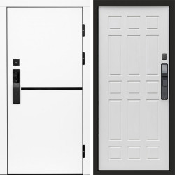 Входная дверь Termo-Door Смарт Тренд White - Спарта белое дерево