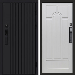 Входная дверь Termo-Door Смарт Твист Black - Арка лиственница