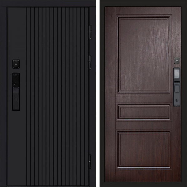 Входная дверь Termo-Door Смарт Твист Black - Классика венге