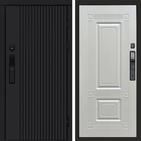 Входная дверь Termo-Door Смарт Твист Black - Мадрид Лиственница