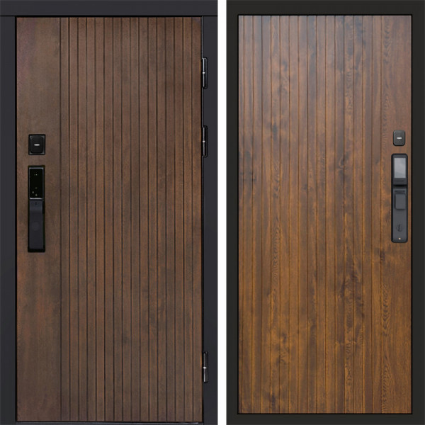Входная дверь Termo-Door Смарт Твист Ультра - Flat Дуб
