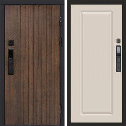 Входная дверь Termo-Door Смарт Твист Ультра - Гранд Слоновая кость