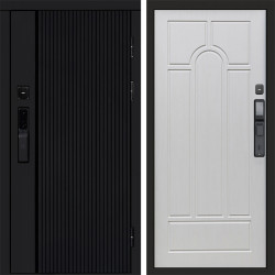 Входная дверь Termo-Door Смарт Урбан Black - Арка лиственница