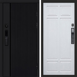 Входная дверь Termo-Door Смарт Урбан Black - Без серии Лиственница премиум