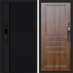 Входная дверь Termo-Door Смарт Урбан Black - Классика дуб