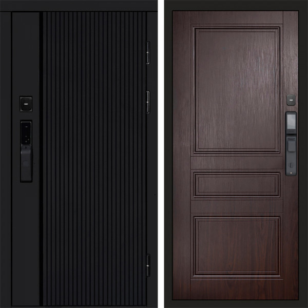 Входная дверь Termo-Door Смарт Урбан Black - Классика венге